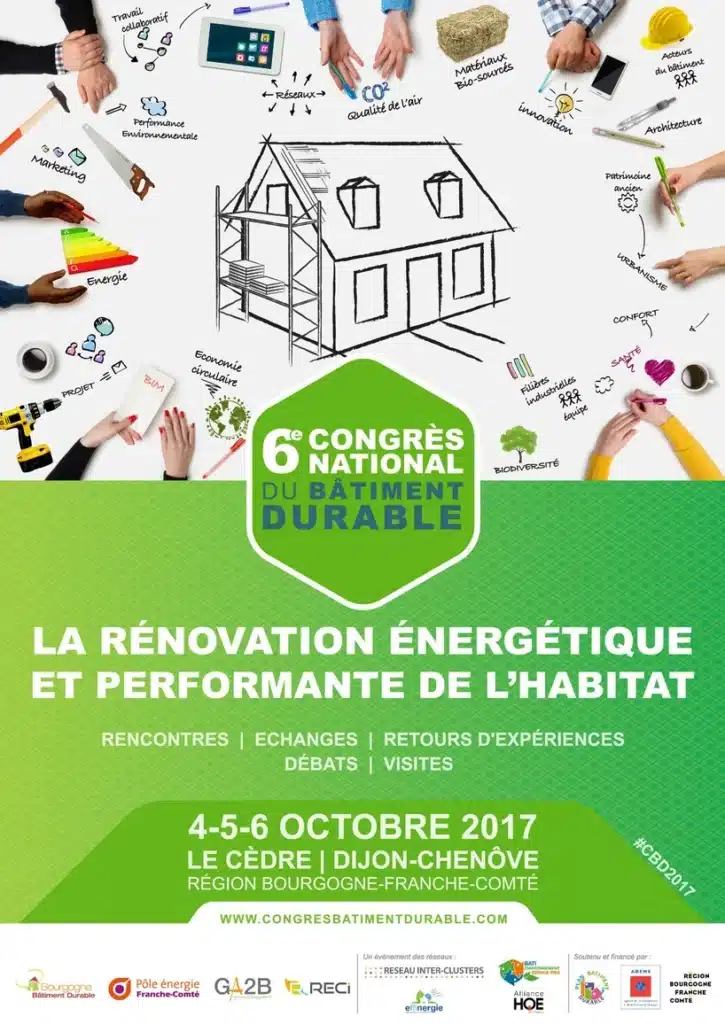 6ème congrès du bâtiment durable rénovation Web2vi