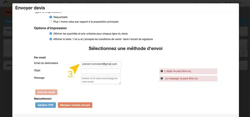 Mise à jour Web2vi CRM logiciel de gestion mail clients