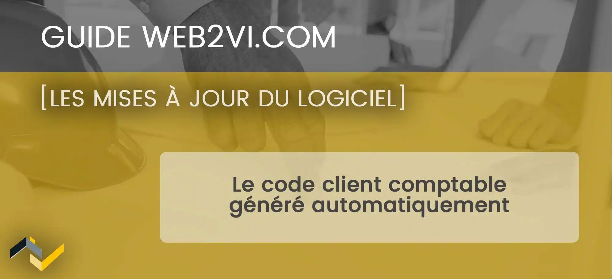 Le paramétrage des codes clients comptables sur le logiciel Web2vi.com