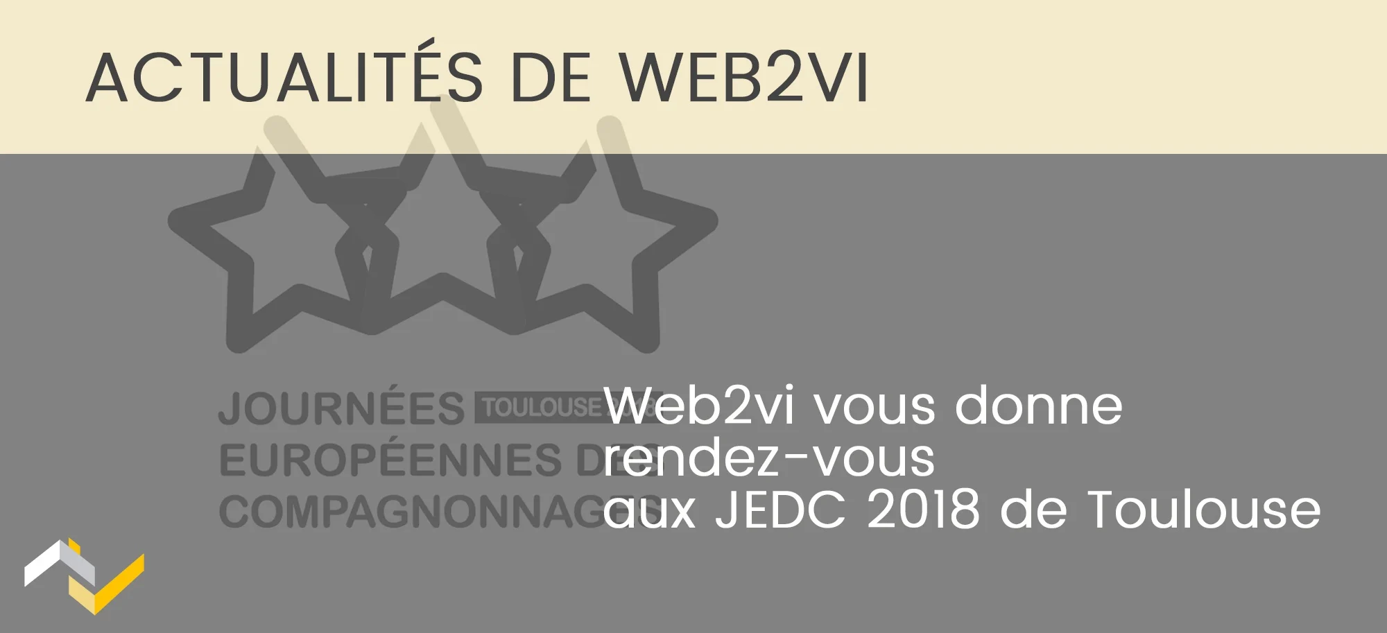 Vignette Web2vi présent aux Journées européennes des compagnonnages