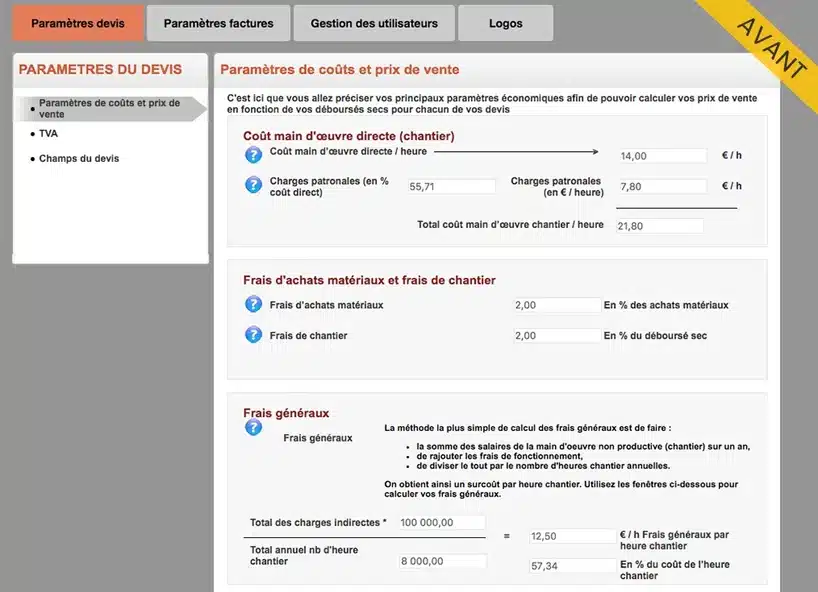 Mise à jour Web2vi nouveau design module de gestion bâtiment