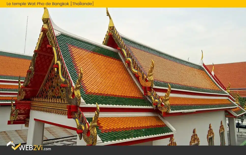 Toits du monde Web2vi couverture Wat Pho Thaïlande